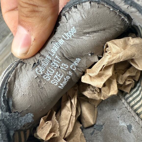 Alpine Swiss Mens Dress Shoes Gray Suede Wingtip Brogue Lace Up SZ 13 Men - Picture 2 of 16